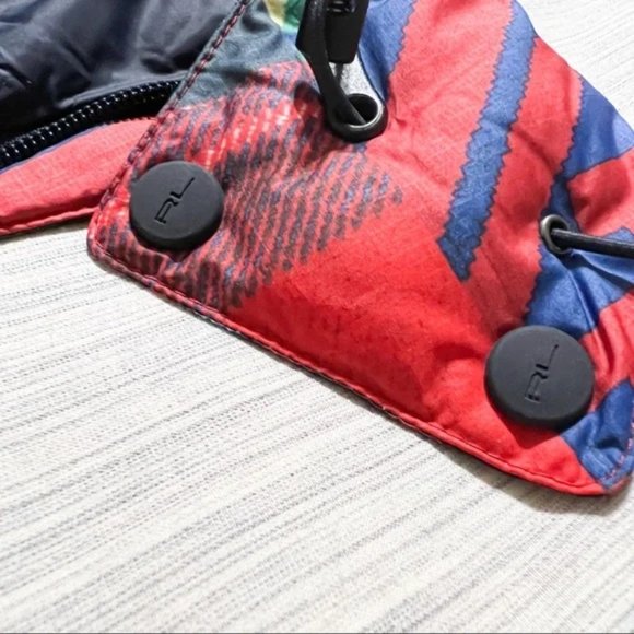 Polo Ralph Lauren AZTEC PATCHWORK RIPSTOP Puffer Jacket Big & Tall Size 2XB - Picture 7 of 10